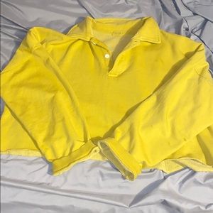 Brandy Melville Yellow Long Sleeve
